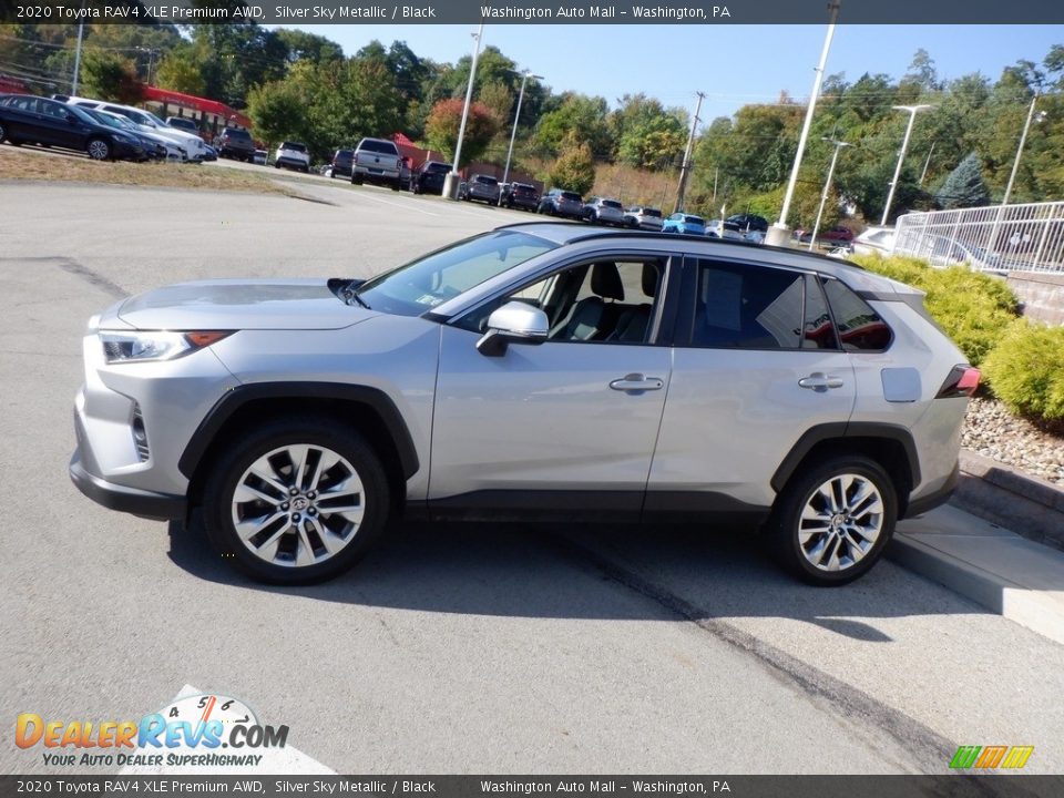 2020 Toyota RAV4 XLE Premium AWD Silver Sky Metallic / Black Photo #7