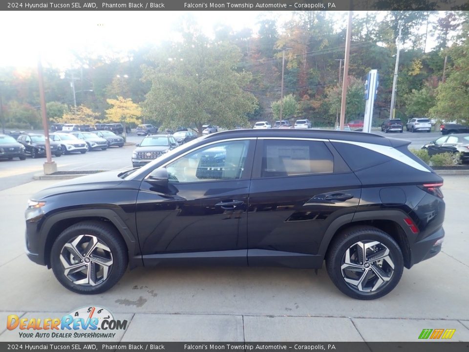 2024 Hyundai Tucson SEL AWD Phantom Black / Black Photo #6