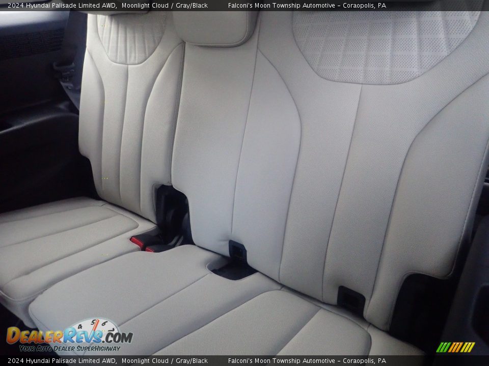 Rear Seat of 2024 Hyundai Palisade Limited AWD Photo #12