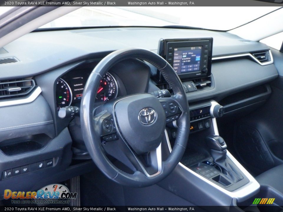 2020 Toyota RAV4 XLE Premium AWD Silver Sky Metallic / Black Photo #12