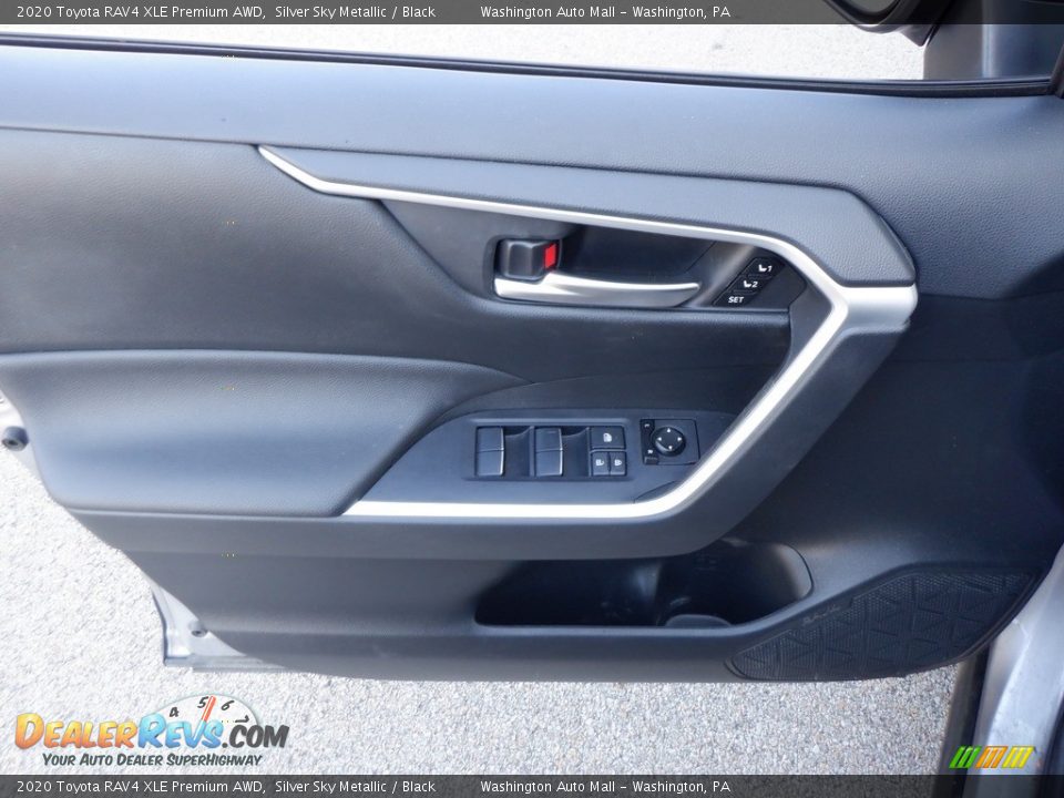 Door Panel of 2020 Toyota RAV4 XLE Premium AWD Photo #13