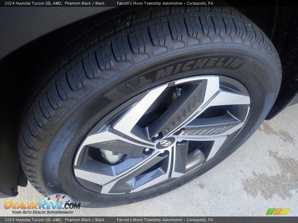 2024 Hyundai Tucson SEL AWD Phantom Black / Black Photo #10