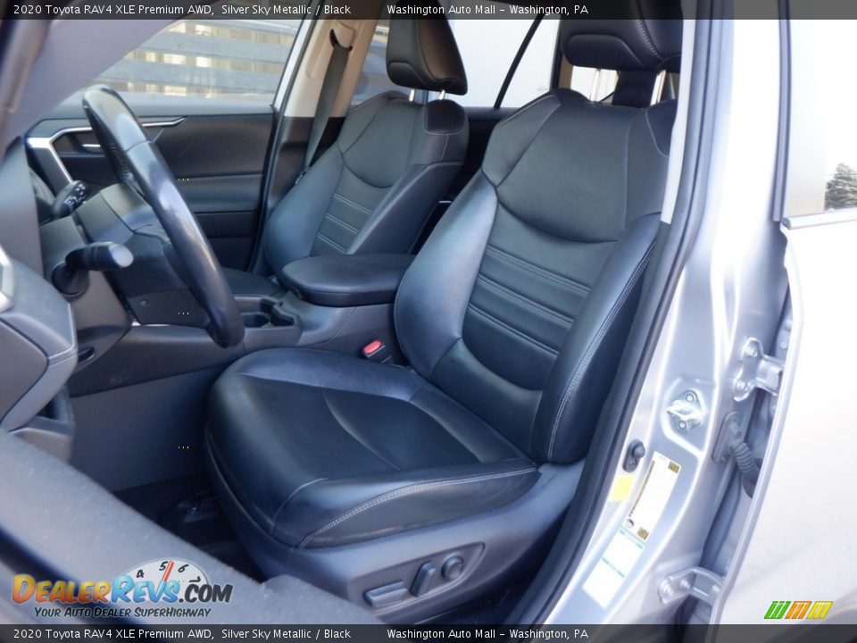 Front Seat of 2020 Toyota RAV4 XLE Premium AWD Photo #15