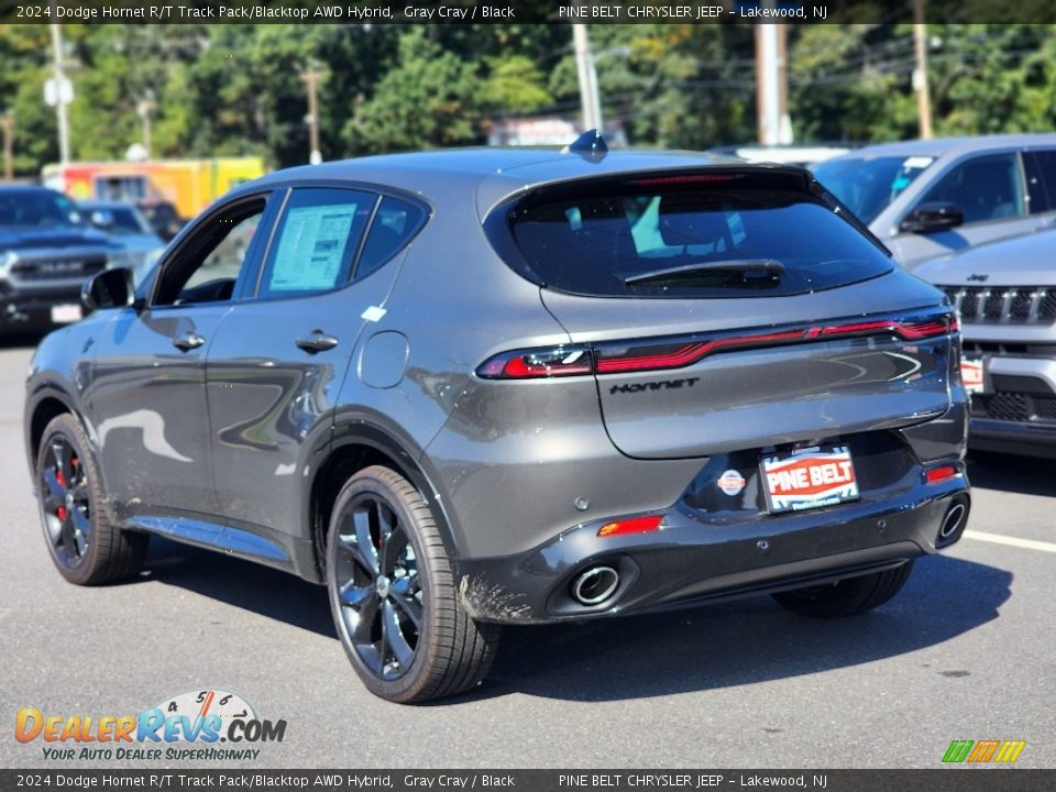 2024 Dodge Hornet R/T Track Pack/Blacktop AWD Hybrid Gray Cray / Black Photo #4