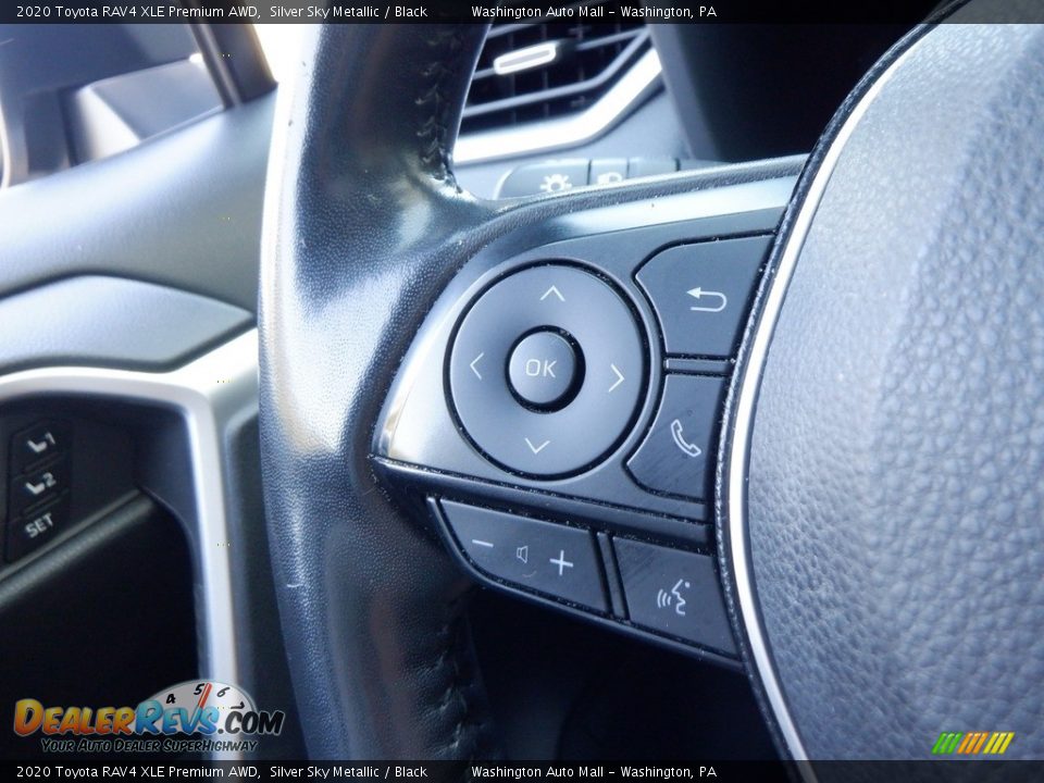 2020 Toyota RAV4 XLE Premium AWD Steering Wheel Photo #25