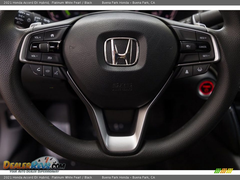 2021 Honda Accord EX Hybrid Steering Wheel Photo #13