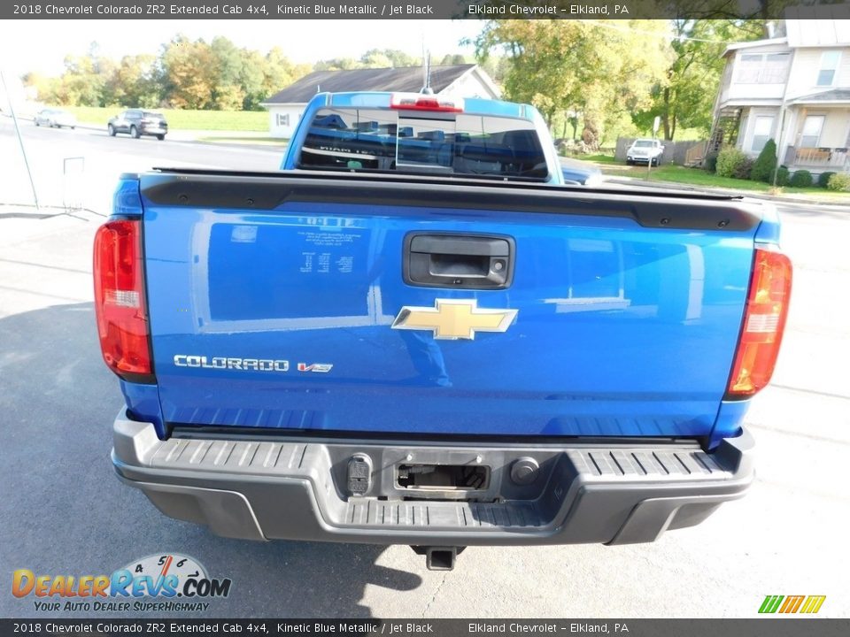 2018 Chevrolet Colorado ZR2 Extended Cab 4x4 Kinetic Blue Metallic / Jet Black Photo #5