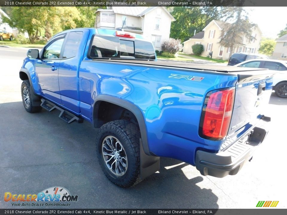 2018 Chevrolet Colorado ZR2 Extended Cab 4x4 Kinetic Blue Metallic / Jet Black Photo #6