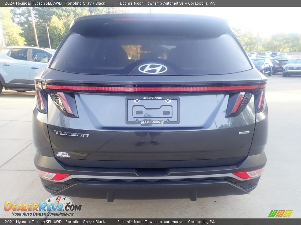 2024 Hyundai Tucson SEL AWD Portofino Gray / Black Photo #3