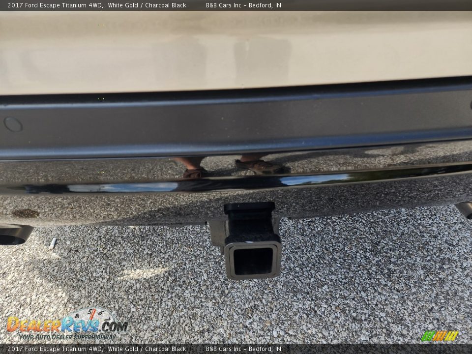 2017 Ford Escape Titanium 4WD White Gold / Charcoal Black Photo #20