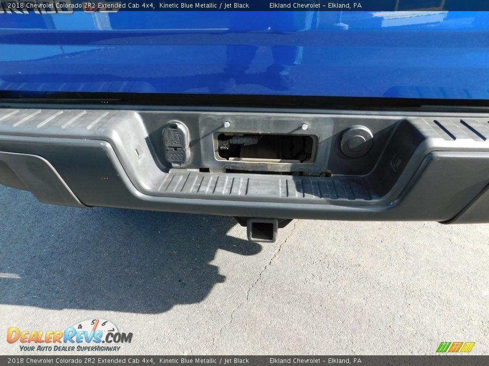 2018 Chevrolet Colorado ZR2 Extended Cab 4x4 Kinetic Blue Metallic / Jet Black Photo #13