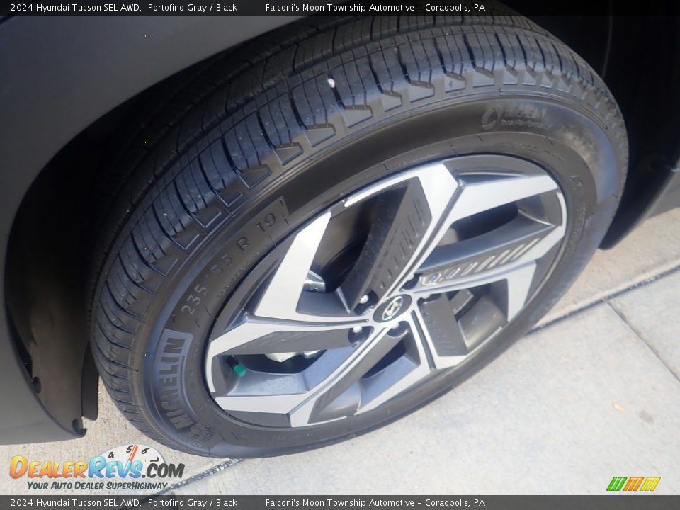 2024 Hyundai Tucson SEL AWD Portofino Gray / Black Photo #10