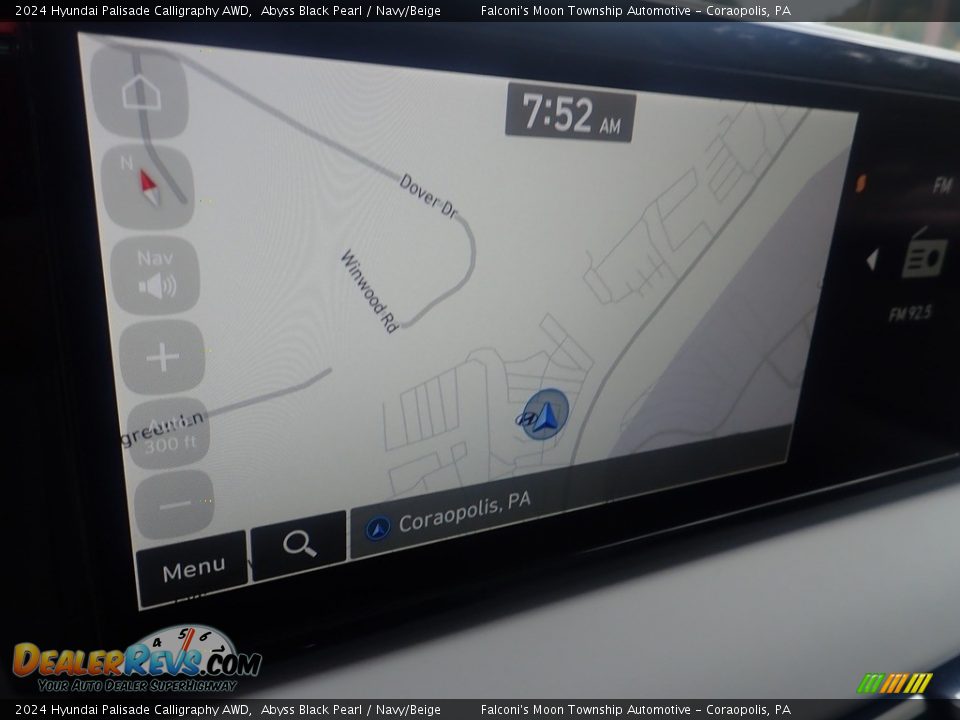 Navigation of 2024 Hyundai Palisade Calligraphy AWD Photo #16