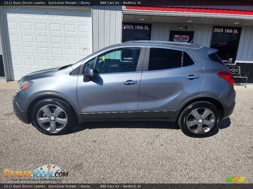 2013 Buick Encore Leather Quicksilver Metallic / Ebony Photo #1