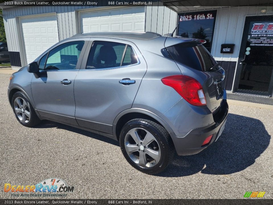 2013 Buick Encore Leather Quicksilver Metallic / Ebony Photo #2