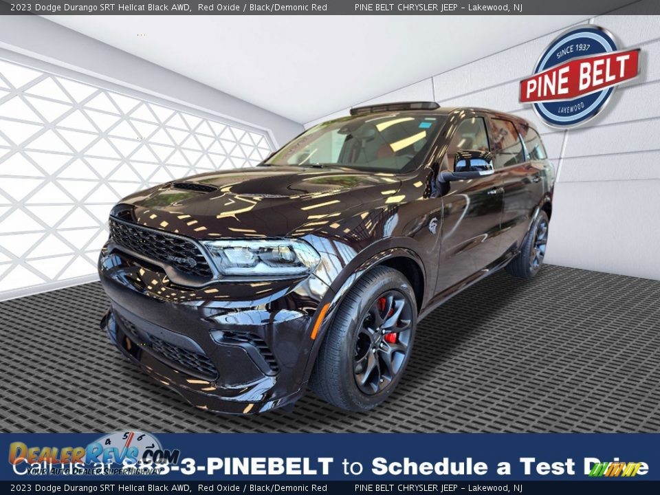 2023 Dodge Durango SRT Hellcat Black AWD Red Oxide / Black/Demonic Red Photo #1