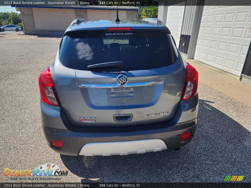 2013 Buick Encore Leather Quicksilver Metallic / Ebony Photo #3