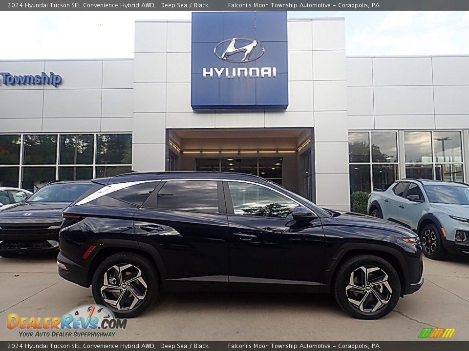 Deep Sea 2024 Hyundai Tucson SEL Convenience Hybrid AWD Photo #1