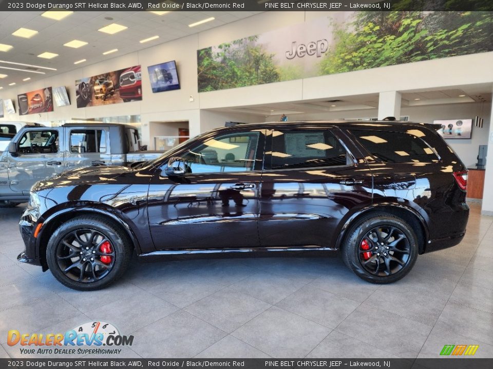 Red Oxide 2023 Dodge Durango SRT Hellcat Black AWD Photo #3