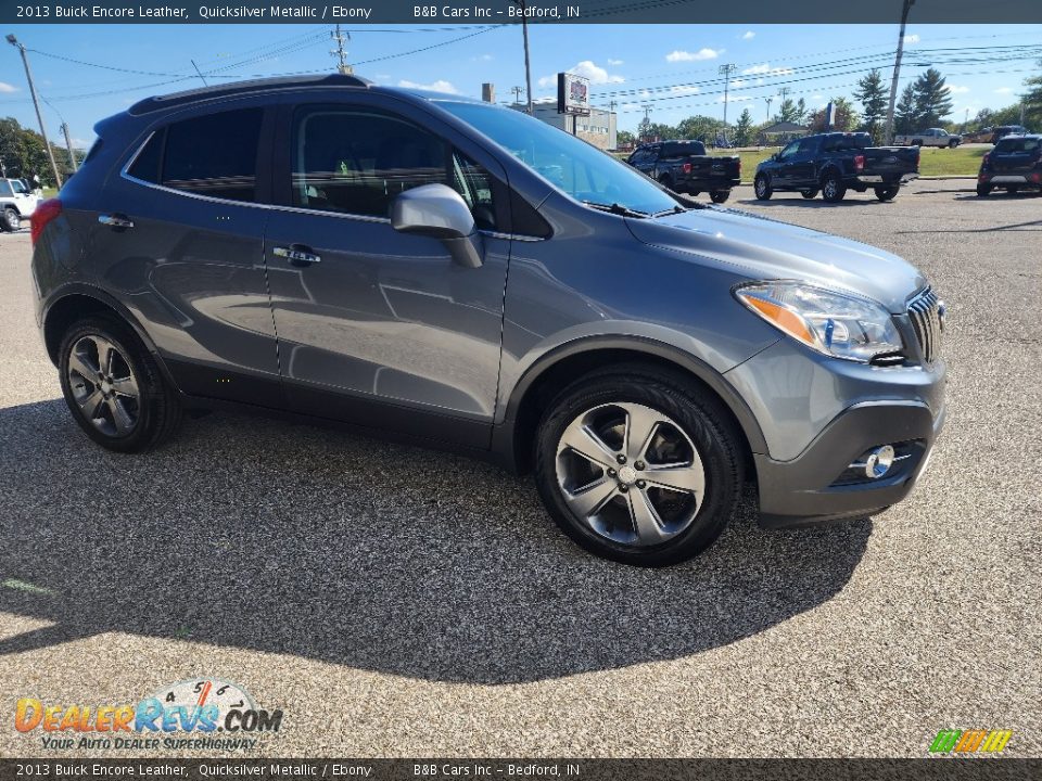 2013 Buick Encore Leather Quicksilver Metallic / Ebony Photo #5