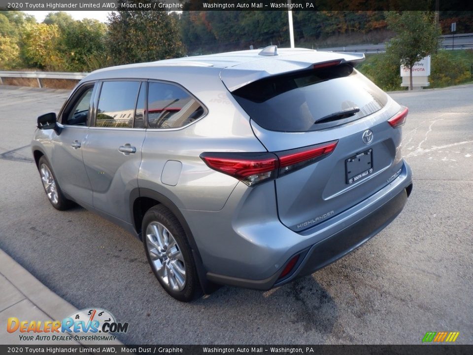 2020 Toyota Highlander Limited AWD Moon Dust / Graphite Photo #6