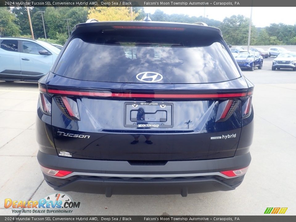 2024 Hyundai Tucson SEL Convenience Hybrid AWD Deep Sea / Black Photo #3