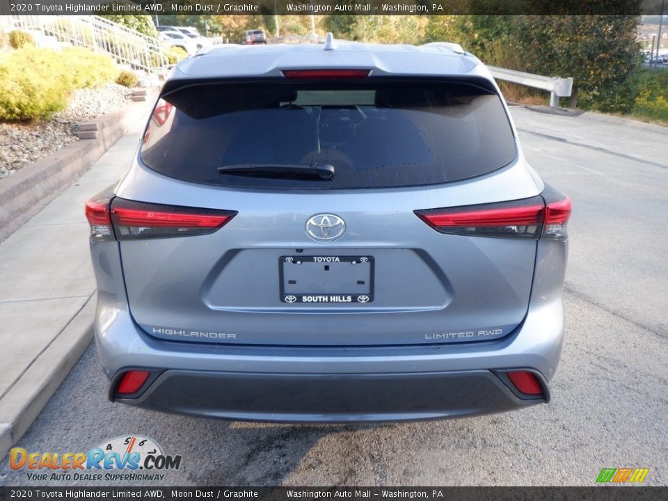 2020 Toyota Highlander Limited AWD Moon Dust / Graphite Photo #7