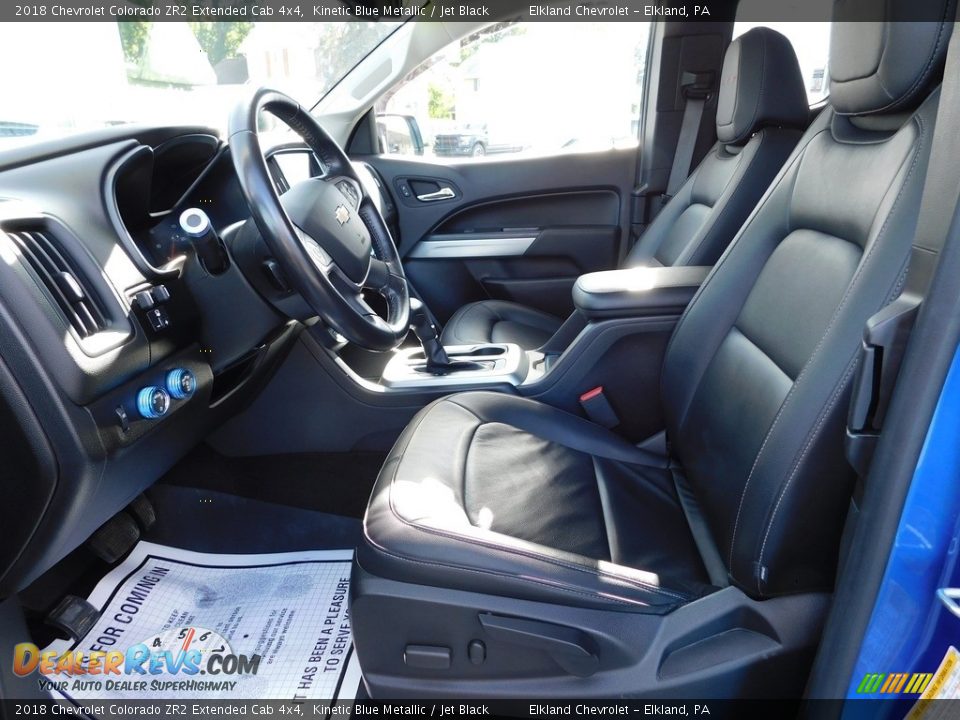 2018 Chevrolet Colorado ZR2 Extended Cab 4x4 Kinetic Blue Metallic / Jet Black Photo #22