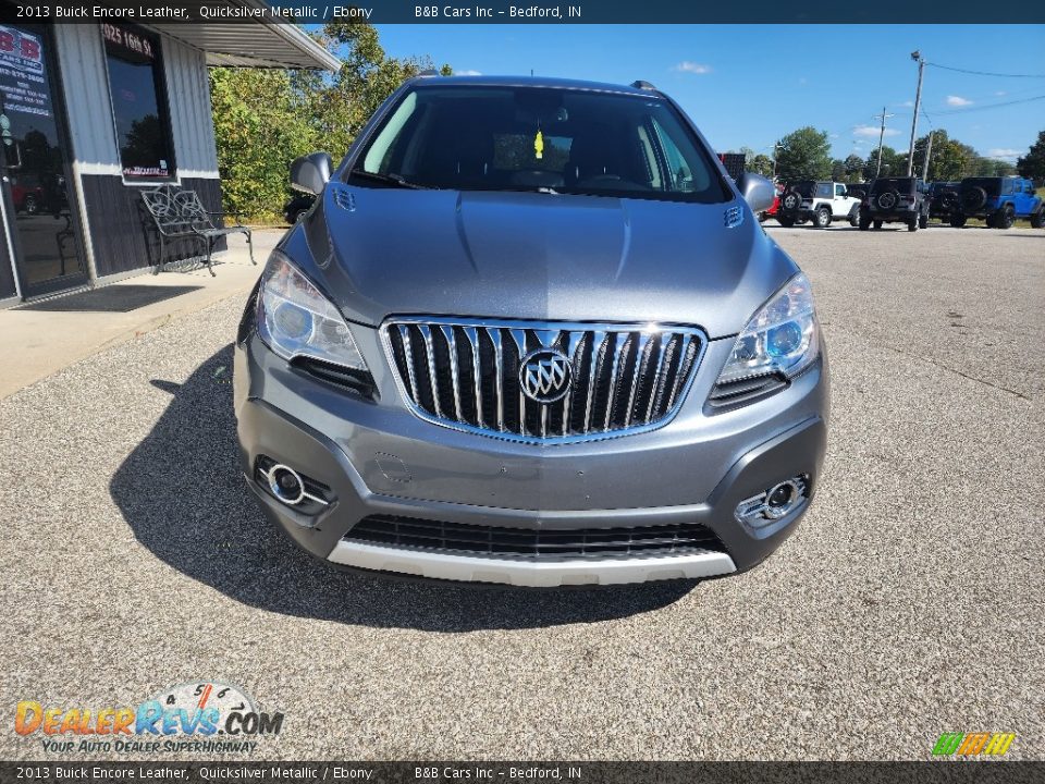 2013 Buick Encore Leather Quicksilver Metallic / Ebony Photo #7