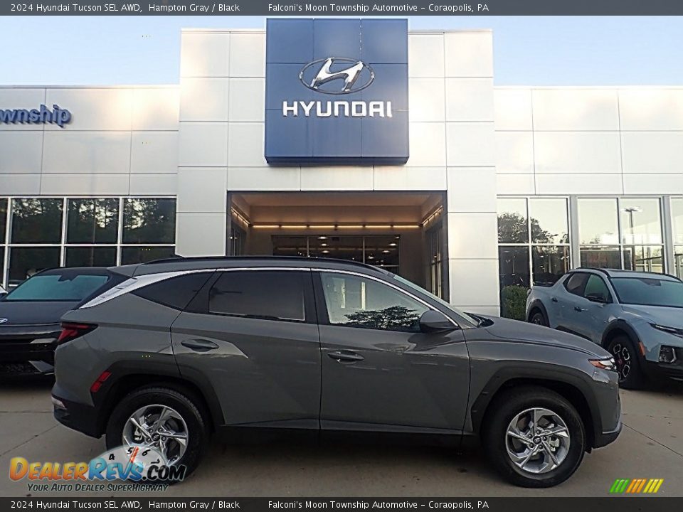 2024 Hyundai Tucson SEL AWD Hampton Gray / Black Photo #1