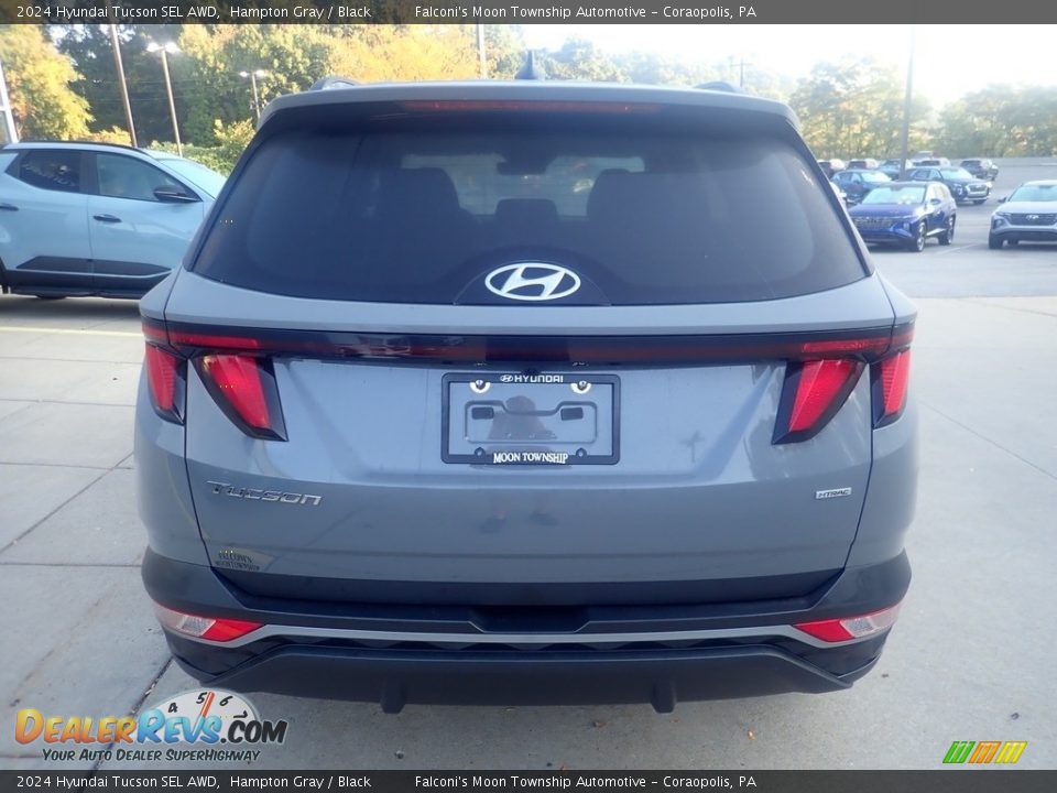 2024 Hyundai Tucson SEL AWD Hampton Gray / Black Photo #3