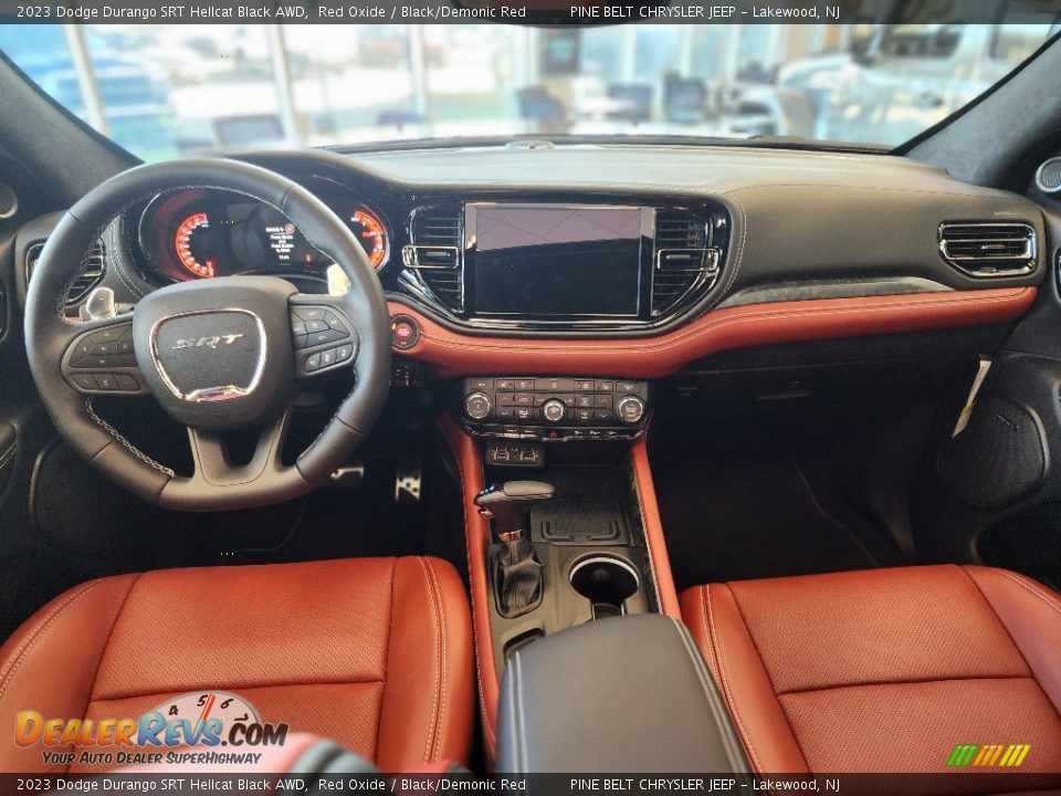 Black/Demonic Red Interior - 2023 Dodge Durango SRT Hellcat Black AWD Photo #10