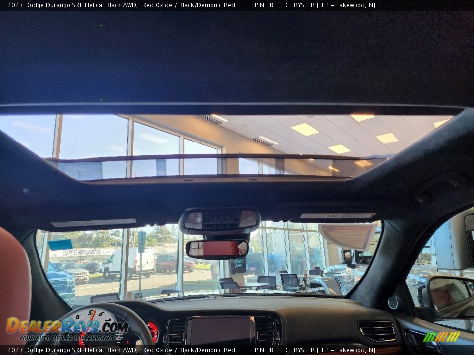 Sunroof of 2023 Dodge Durango SRT Hellcat Black AWD Photo #12