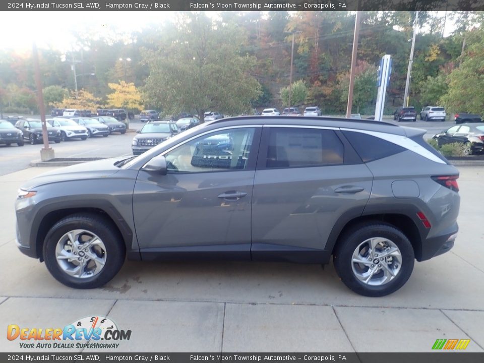 Hampton Gray 2024 Hyundai Tucson SEL AWD Photo #6