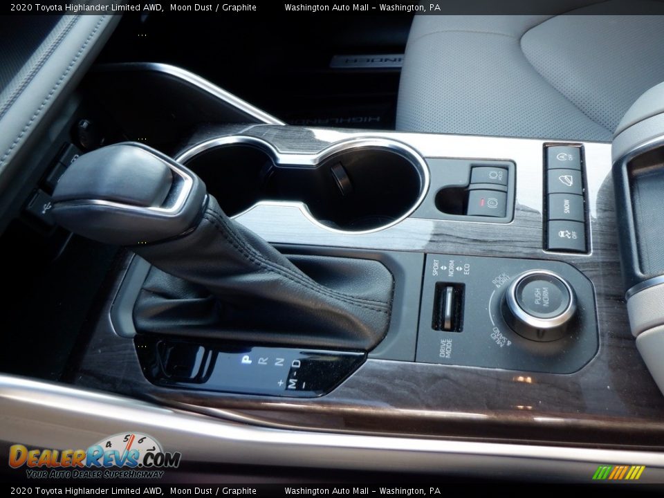 2020 Toyota Highlander Limited AWD Shifter Photo #15