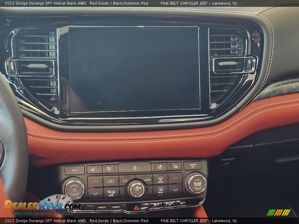 Controls of 2023 Dodge Durango SRT Hellcat Black AWD Photo #14