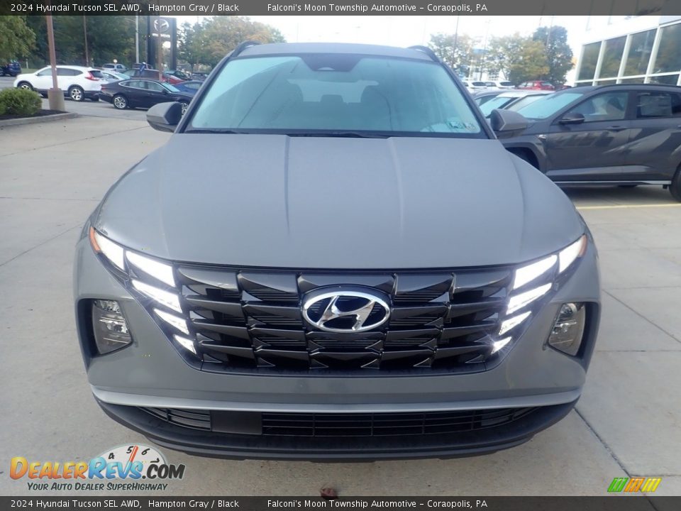 2024 Hyundai Tucson SEL AWD Hampton Gray / Black Photo #8