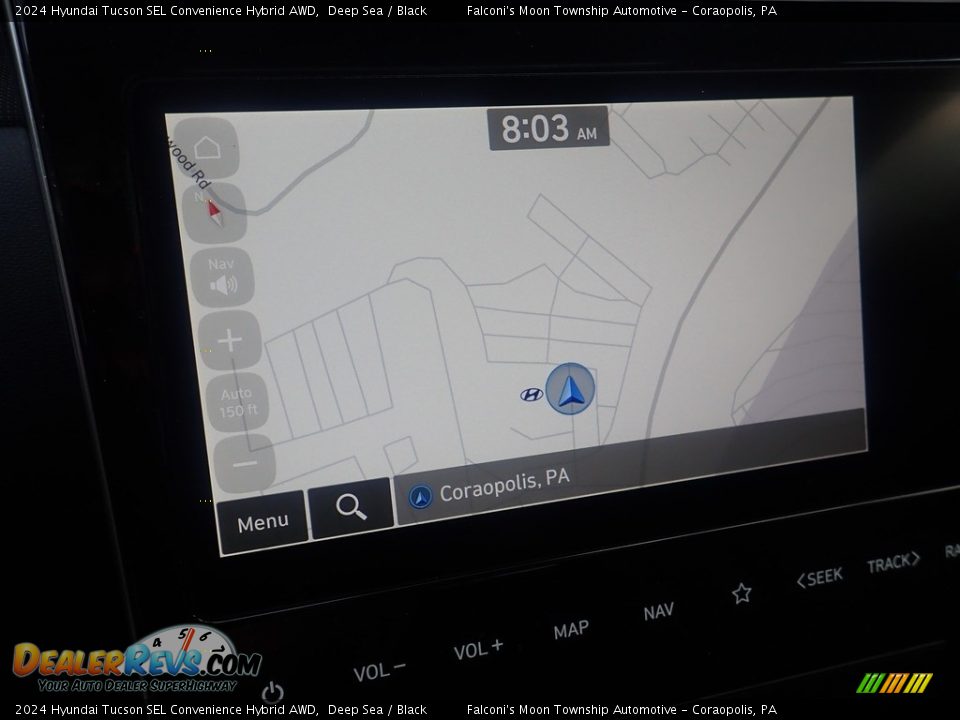 Navigation of 2024 Hyundai Tucson SEL Convenience Hybrid AWD Photo #16