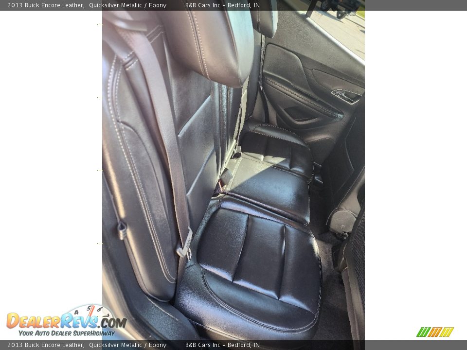 2013 Buick Encore Leather Quicksilver Metallic / Ebony Photo #20