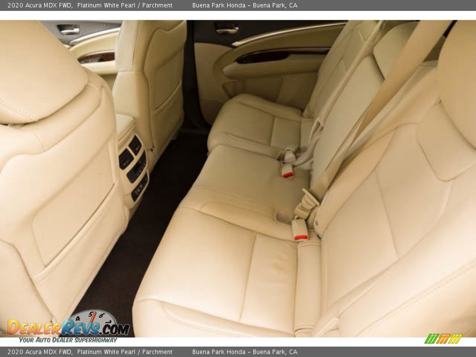Rear Seat of 2020 Acura MDX FWD Photo #4