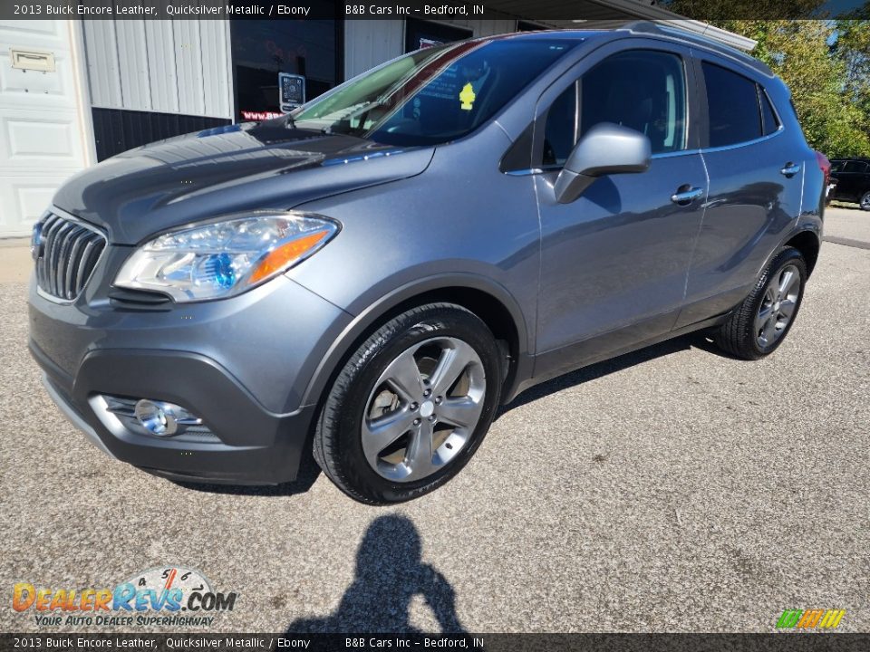 2013 Buick Encore Leather Quicksilver Metallic / Ebony Photo #24