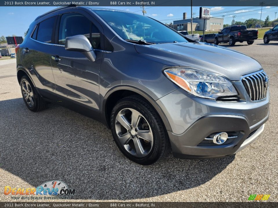 2013 Buick Encore Leather Quicksilver Metallic / Ebony Photo #25