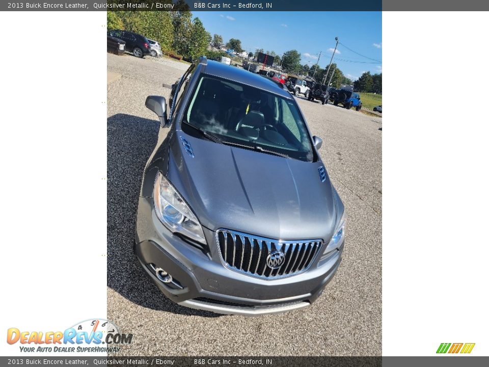 2013 Buick Encore Leather Quicksilver Metallic / Ebony Photo #26