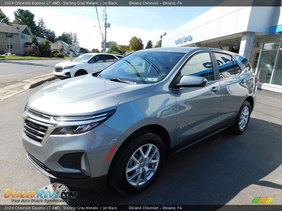 2024 Chevrolet Equinox LT AWD Sterling Gray Metallic / Jet Black Photo #1