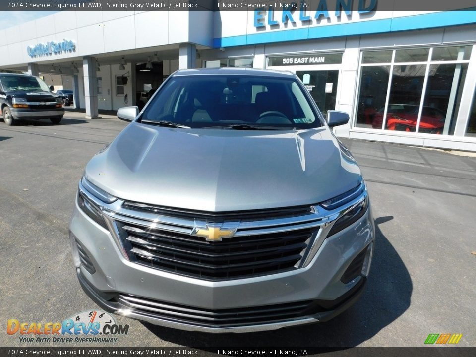 2024 Chevrolet Equinox LT AWD Sterling Gray Metallic / Jet Black Photo #3