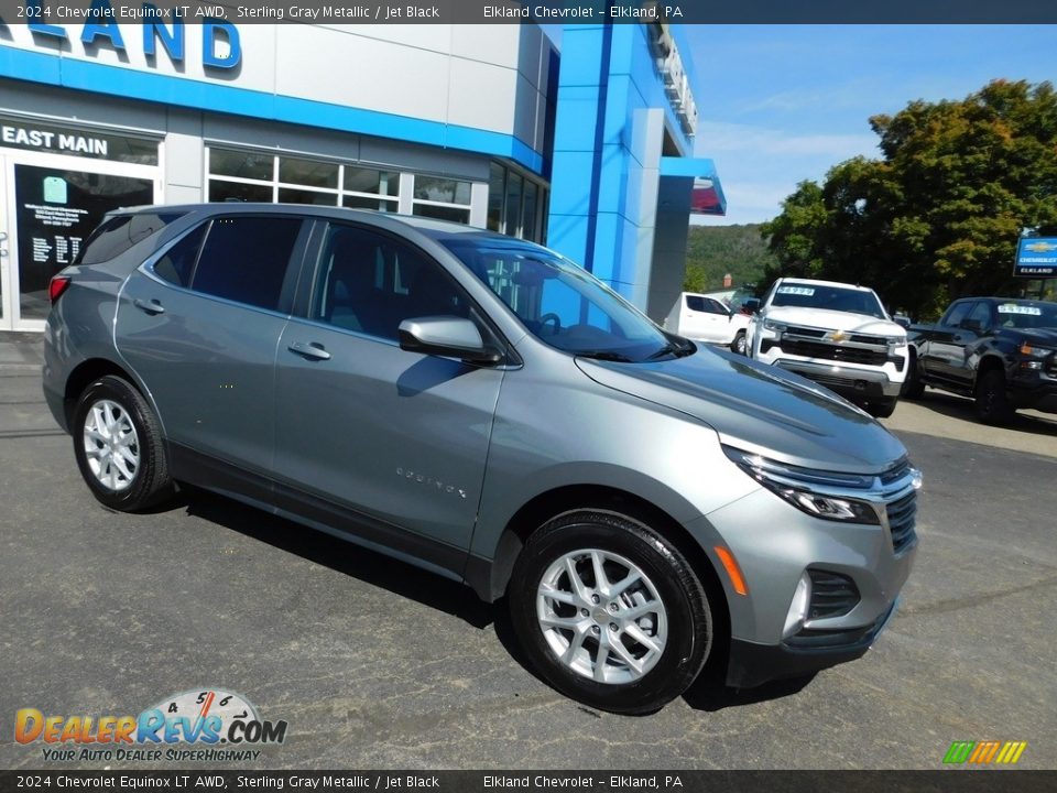 2024 Chevrolet Equinox LT AWD Sterling Gray Metallic / Jet Black Photo #5