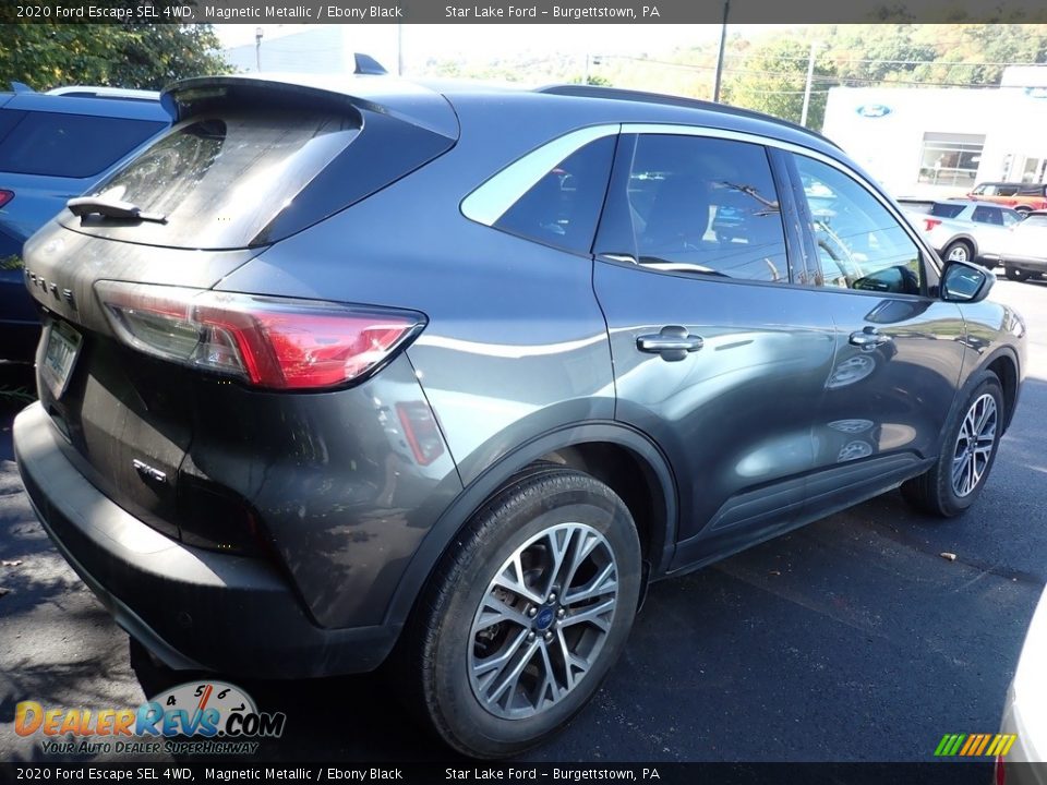 2020 Ford Escape SEL 4WD Magnetic Metallic / Ebony Black Photo #3