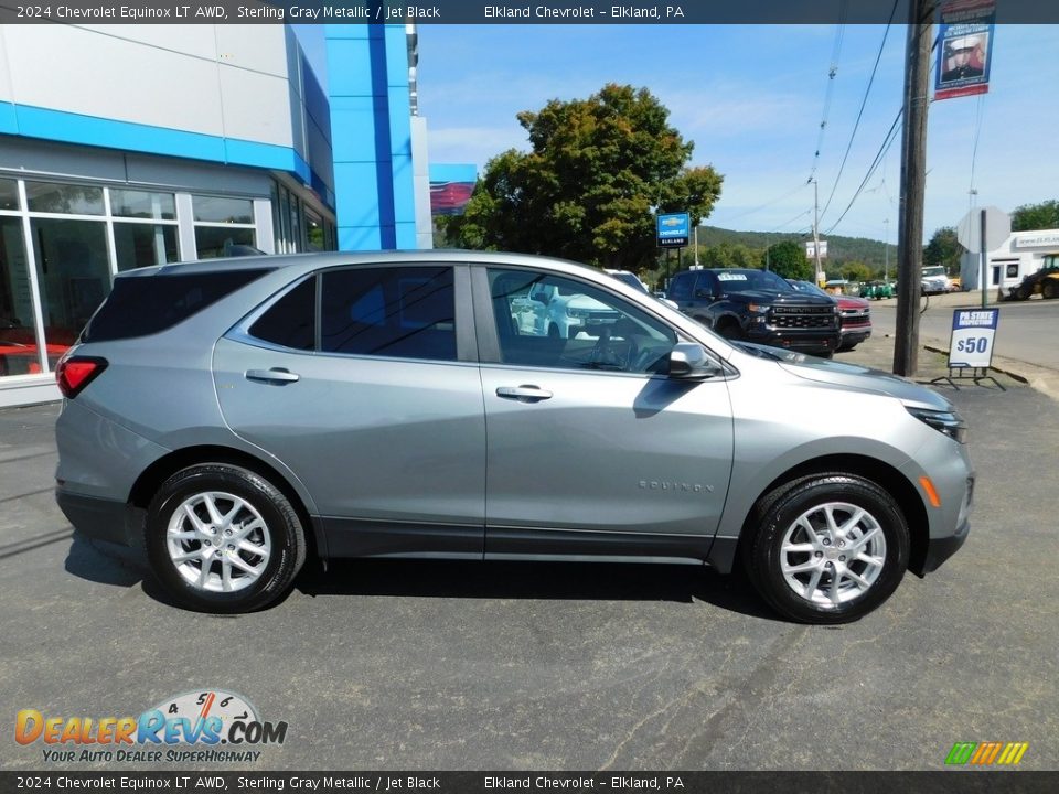 2024 Chevrolet Equinox LT AWD Sterling Gray Metallic / Jet Black Photo #6