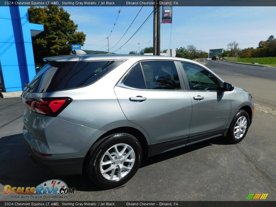 2024 Chevrolet Equinox LT AWD Sterling Gray Metallic / Jet Black Photo #7