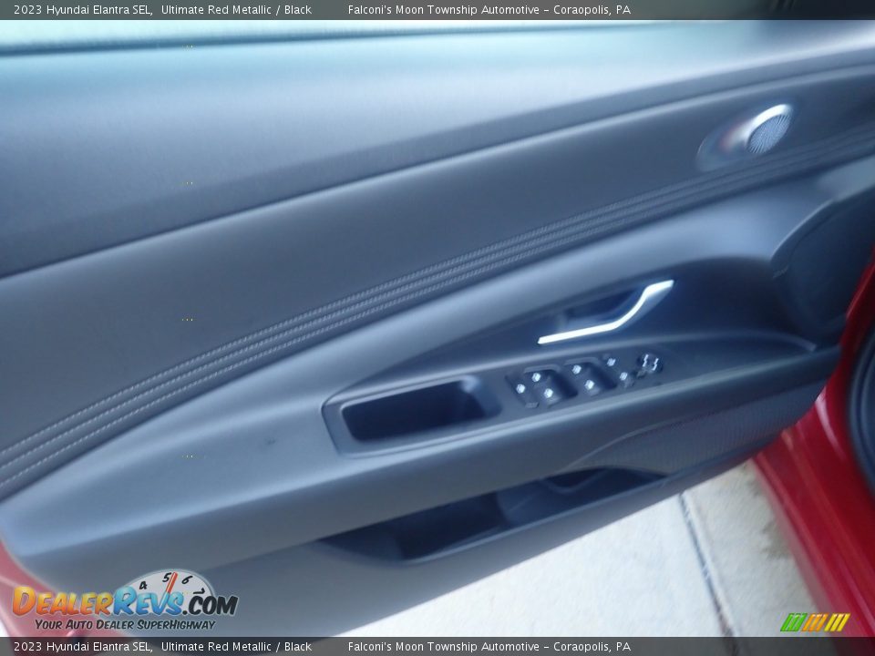2023 Hyundai Elantra SEL Ultimate Red Metallic / Black Photo #14